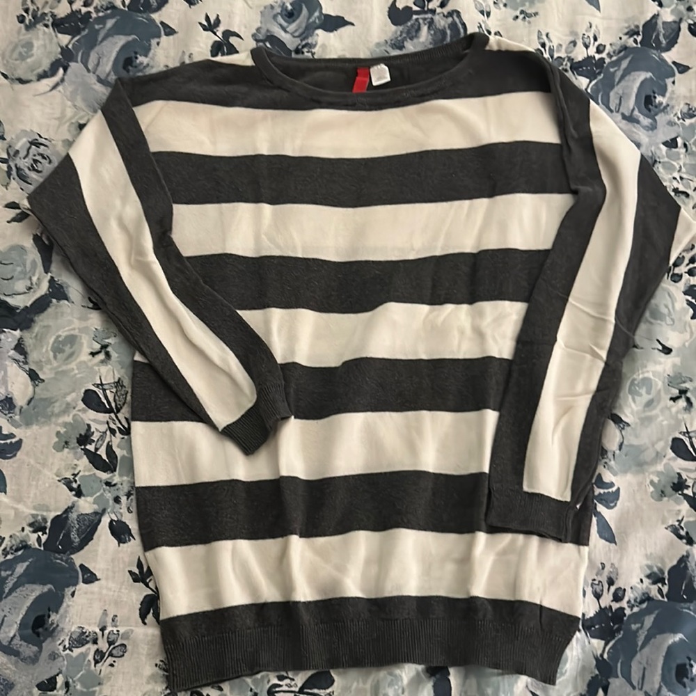 H&M Chunky Striped Sweater - Sz 6